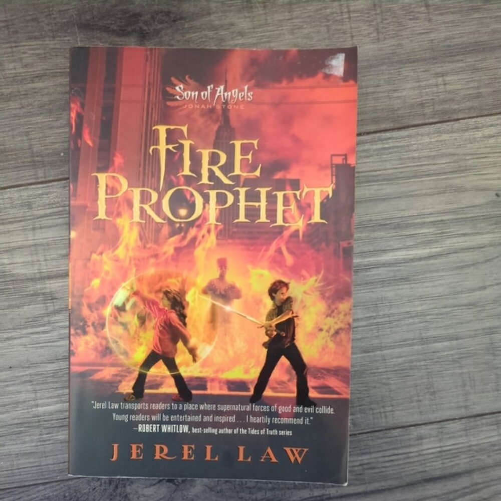 **4/$20** Jerel Law- Fire Prophet- Son of‎ Angels, Jonah Stone Paperback Book 2